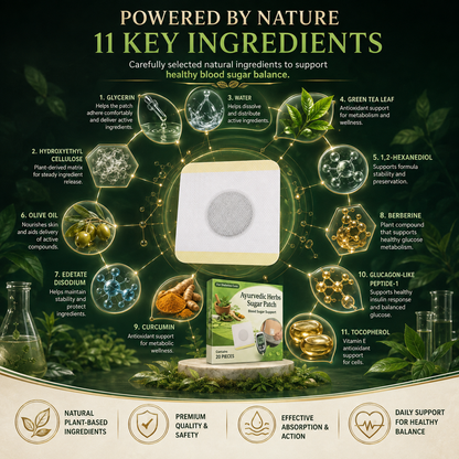Lumemarts® Ayurvedic Herbs Sugar Patch-DHH