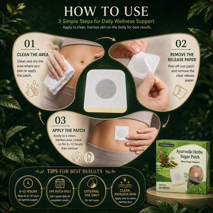 Lumemarts® Ayurvedic Herbs Sugar Patch-DHH